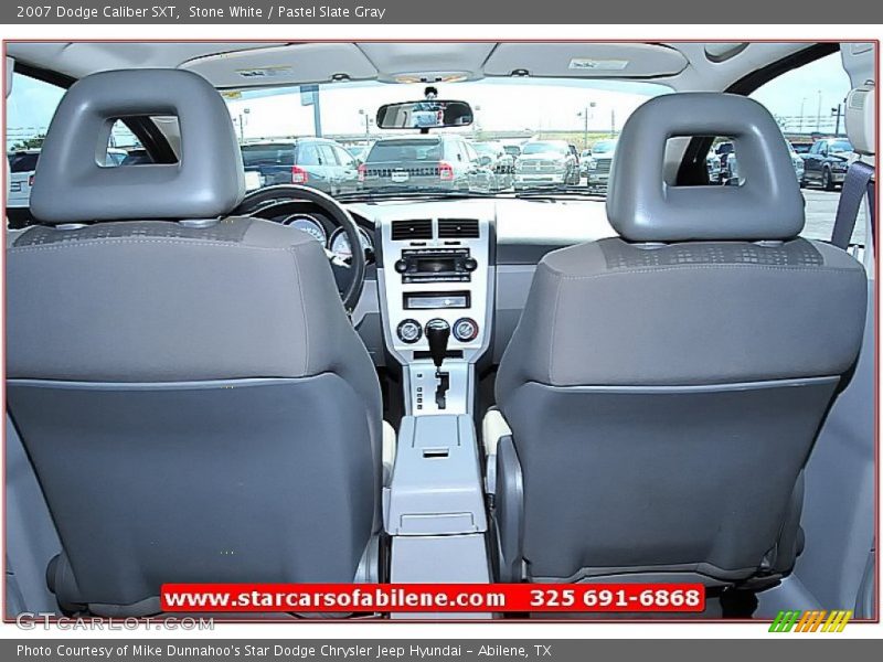 Stone White / Pastel Slate Gray 2007 Dodge Caliber SXT