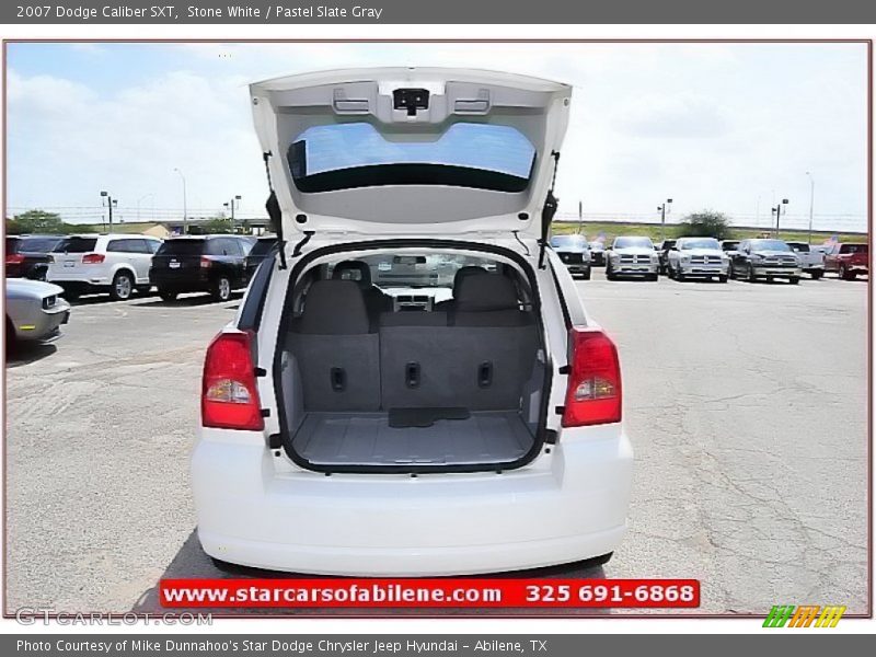 Stone White / Pastel Slate Gray 2007 Dodge Caliber SXT