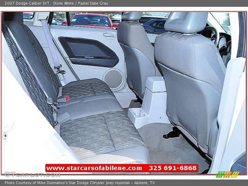 Stone White / Pastel Slate Gray 2007 Dodge Caliber SXT