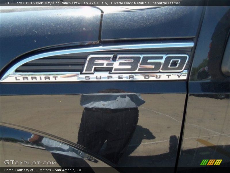 Tuxedo Black Metallic / Chaparral Leather 2012 Ford F350 Super Duty King Ranch Crew Cab 4x4 Dually