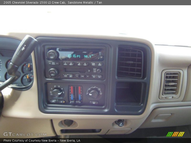 Sandstone Metallic / Tan 2005 Chevrolet Silverado 1500 LS Crew Cab