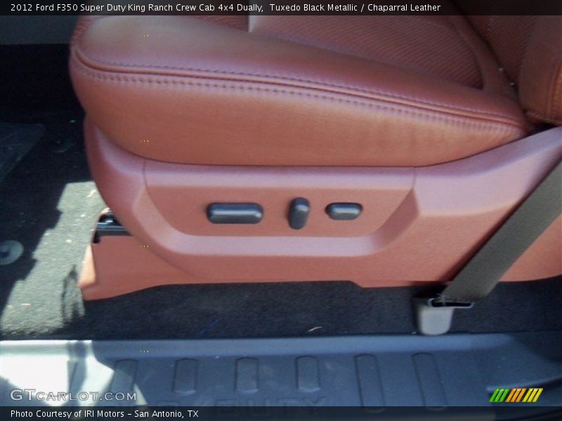 Tuxedo Black Metallic / Chaparral Leather 2012 Ford F350 Super Duty King Ranch Crew Cab 4x4 Dually