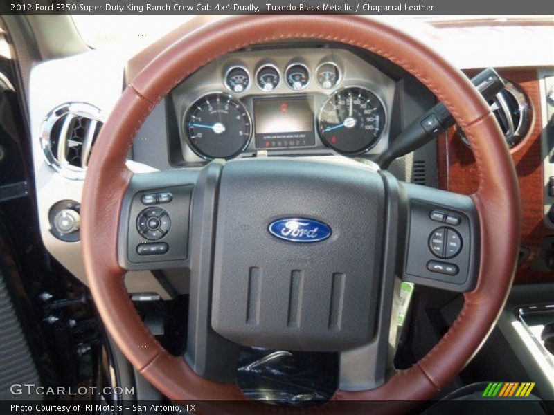  2012 F350 Super Duty King Ranch Crew Cab 4x4 Dually Steering Wheel