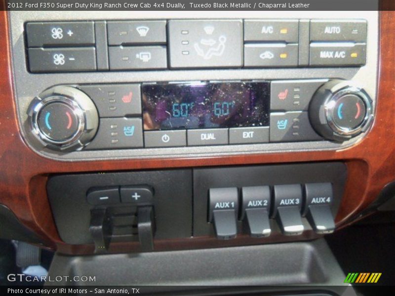 Controls of 2012 F350 Super Duty King Ranch Crew Cab 4x4 Dually