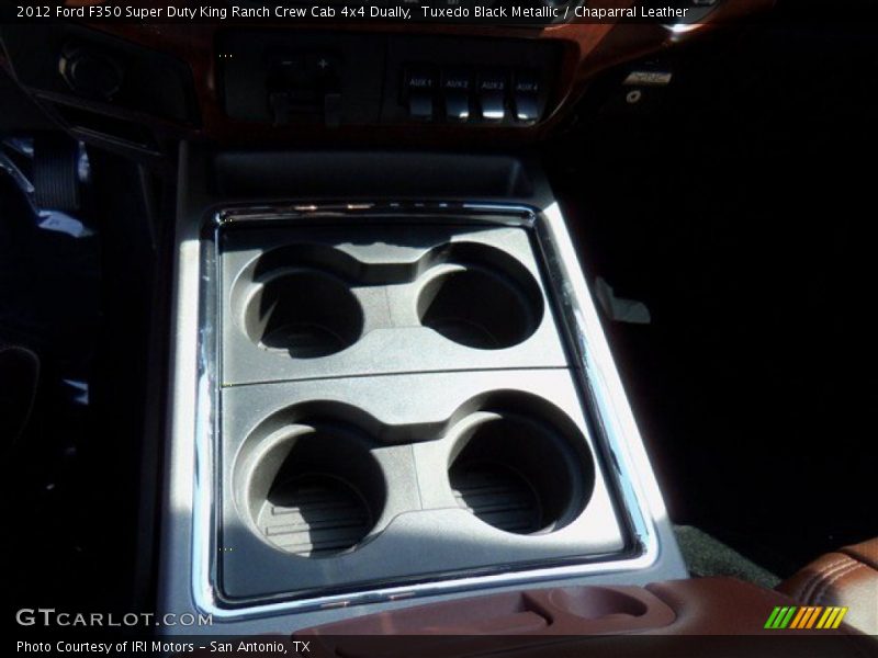 Tuxedo Black Metallic / Chaparral Leather 2012 Ford F350 Super Duty King Ranch Crew Cab 4x4 Dually