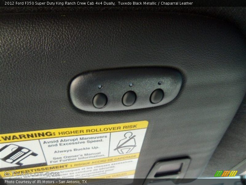 Tuxedo Black Metallic / Chaparral Leather 2012 Ford F350 Super Duty King Ranch Crew Cab 4x4 Dually