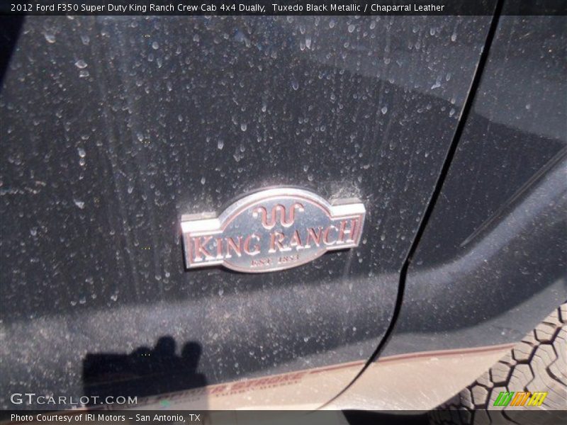 Tuxedo Black Metallic / Chaparral Leather 2012 Ford F350 Super Duty King Ranch Crew Cab 4x4 Dually