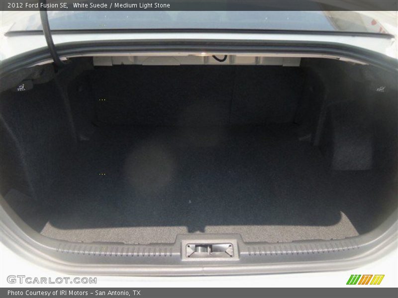 White Suede / Medium Light Stone 2012 Ford Fusion SE