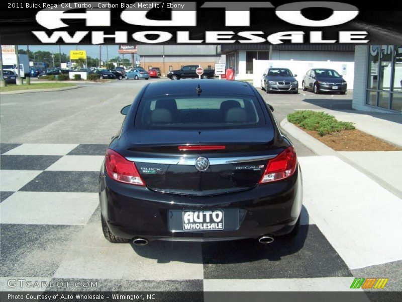 Carbon Black Metallic / Ebony 2011 Buick Regal CXL Turbo