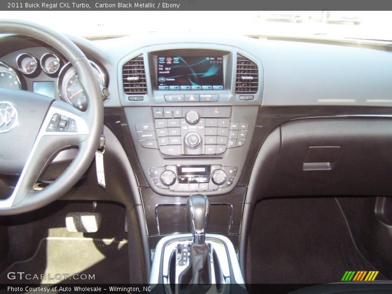 Carbon Black Metallic / Ebony 2011 Buick Regal CXL Turbo