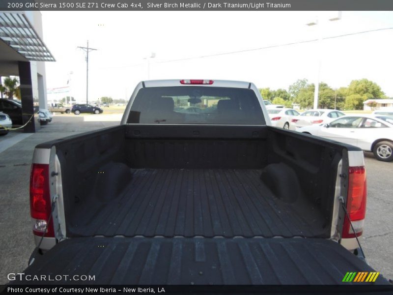 Silver Birch Metallic / Dark Titanium/Light Titanium 2009 GMC Sierra 1500 SLE Z71 Crew Cab 4x4