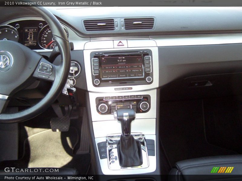 Iron Grey Metallic / Black 2010 Volkswagen CC Luxury