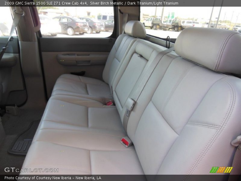 Silver Birch Metallic / Dark Titanium/Light Titanium 2009 GMC Sierra 1500 SLE Z71 Crew Cab 4x4
