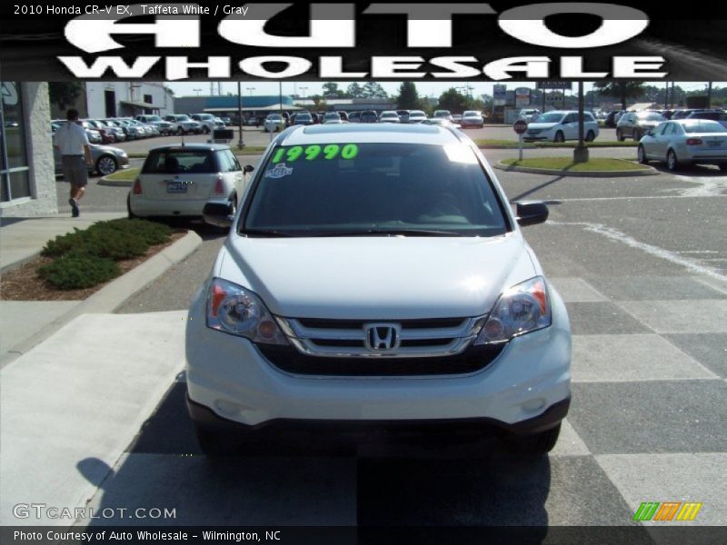 Taffeta White / Gray 2010 Honda CR-V EX
