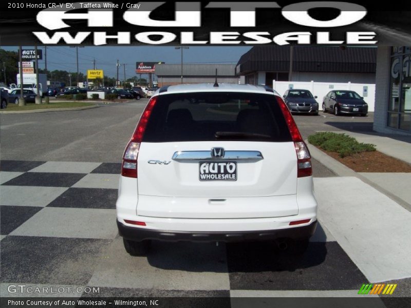 Taffeta White / Gray 2010 Honda CR-V EX