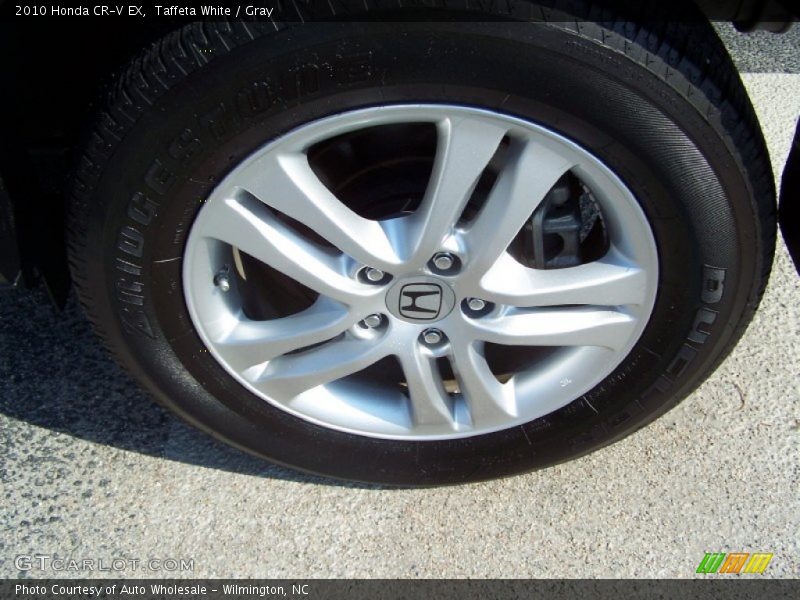 Taffeta White / Gray 2010 Honda CR-V EX