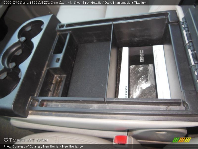 Silver Birch Metallic / Dark Titanium/Light Titanium 2009 GMC Sierra 1500 SLE Z71 Crew Cab 4x4
