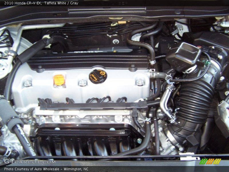 Taffeta White / Gray 2010 Honda CR-V EX