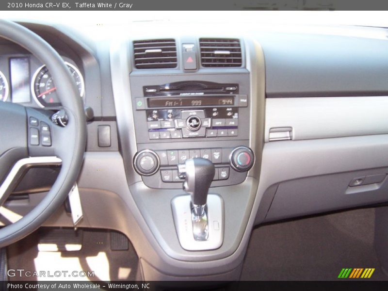 Taffeta White / Gray 2010 Honda CR-V EX