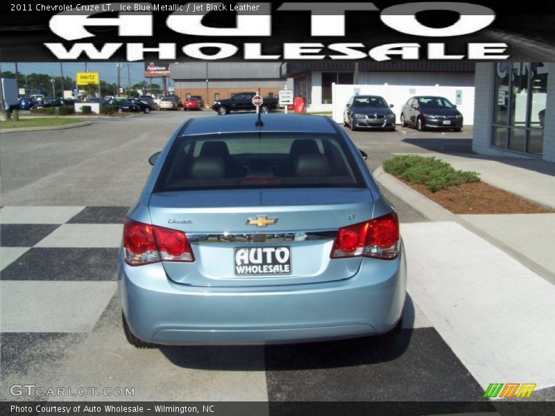 Ice Blue Metallic / Jet Black Leather 2011 Chevrolet Cruze LT