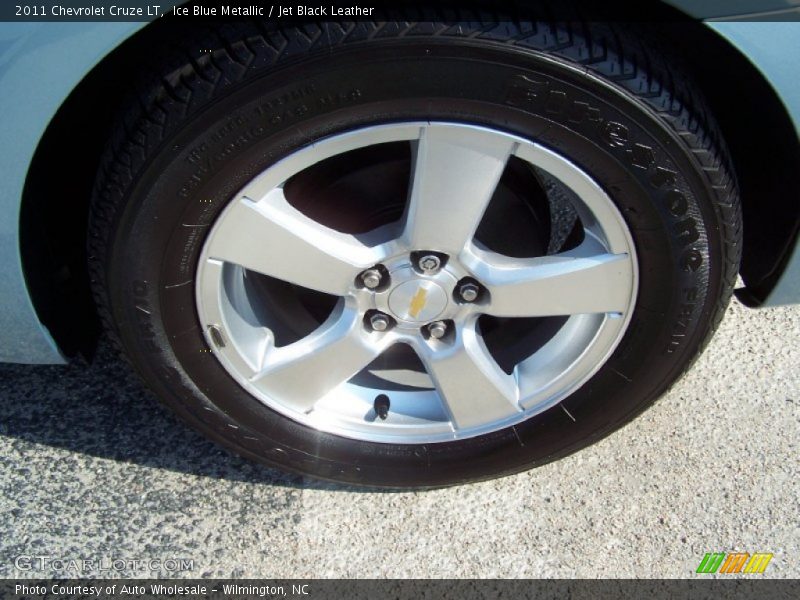 Ice Blue Metallic / Jet Black Leather 2011 Chevrolet Cruze LT
