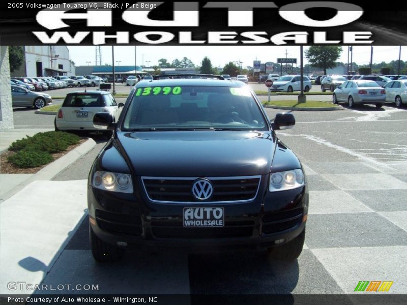Black / Pure Beige 2005 Volkswagen Touareg V6