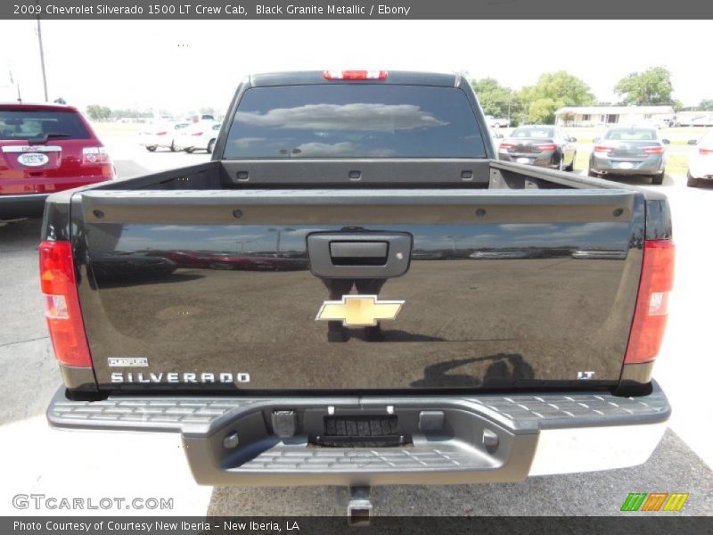 Black Granite Metallic / Ebony 2009 Chevrolet Silverado 1500 LT Crew Cab