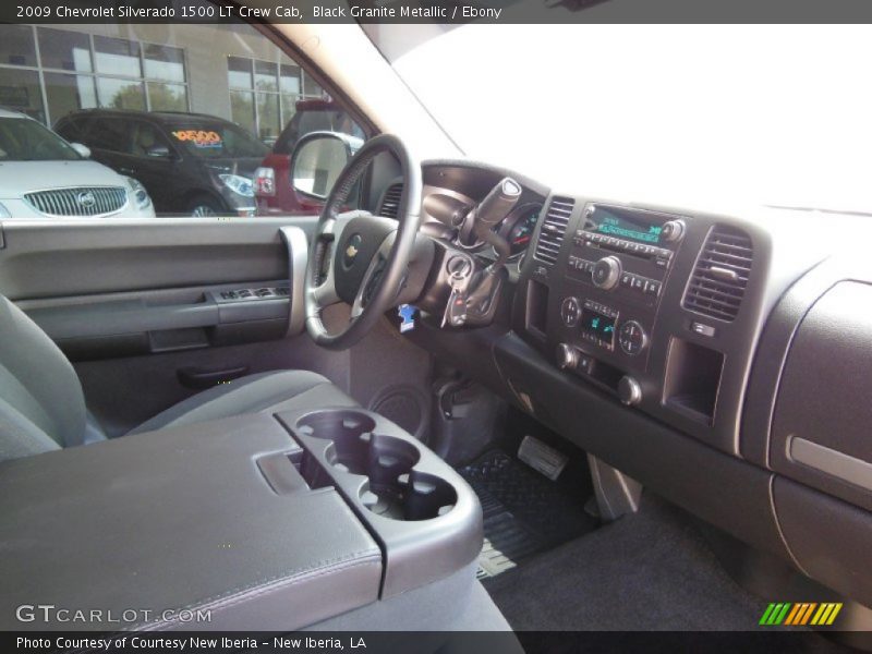 Black Granite Metallic / Ebony 2009 Chevrolet Silverado 1500 LT Crew Cab