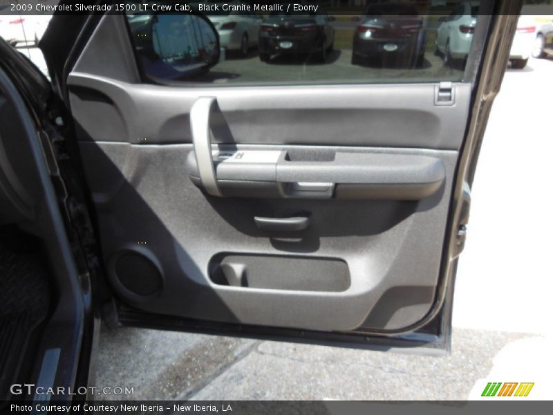 Black Granite Metallic / Ebony 2009 Chevrolet Silverado 1500 LT Crew Cab