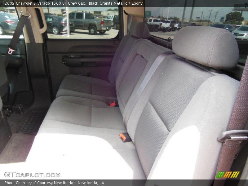 Black Granite Metallic / Ebony 2009 Chevrolet Silverado 1500 LT Crew Cab