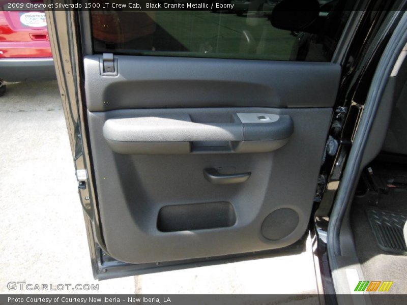 Black Granite Metallic / Ebony 2009 Chevrolet Silverado 1500 LT Crew Cab