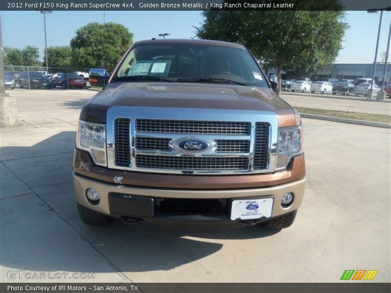 Golden Bronze Metallic / King Ranch Chaparral Leather 2012 Ford F150 King Ranch SuperCrew 4x4