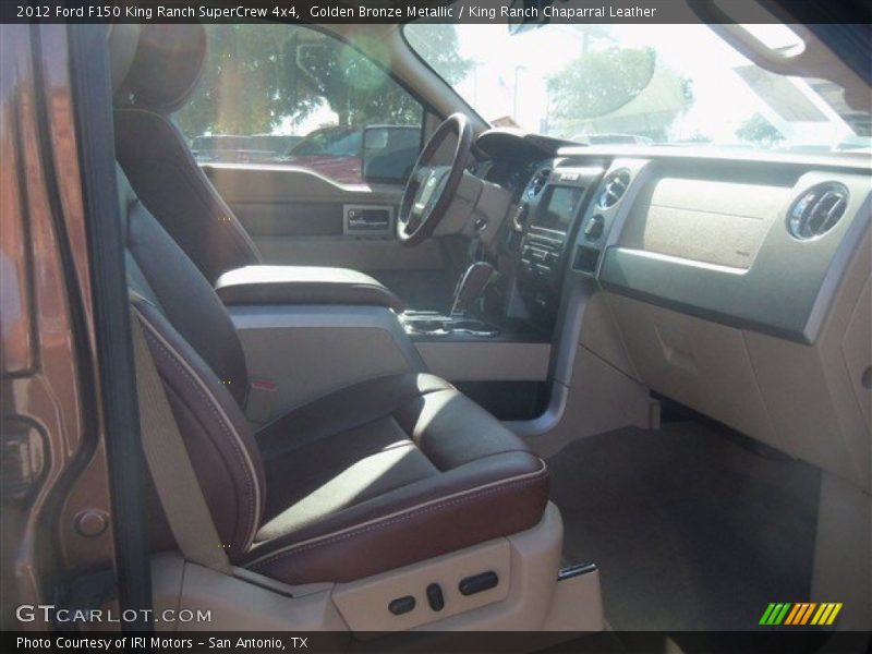 Golden Bronze Metallic / King Ranch Chaparral Leather 2012 Ford F150 King Ranch SuperCrew 4x4