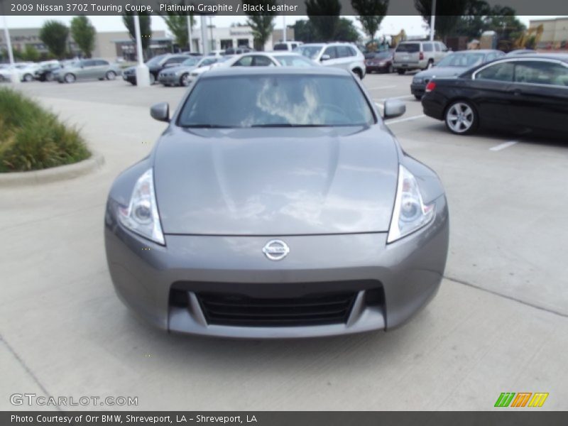 Platinum Graphite / Black Leather 2009 Nissan 370Z Touring Coupe