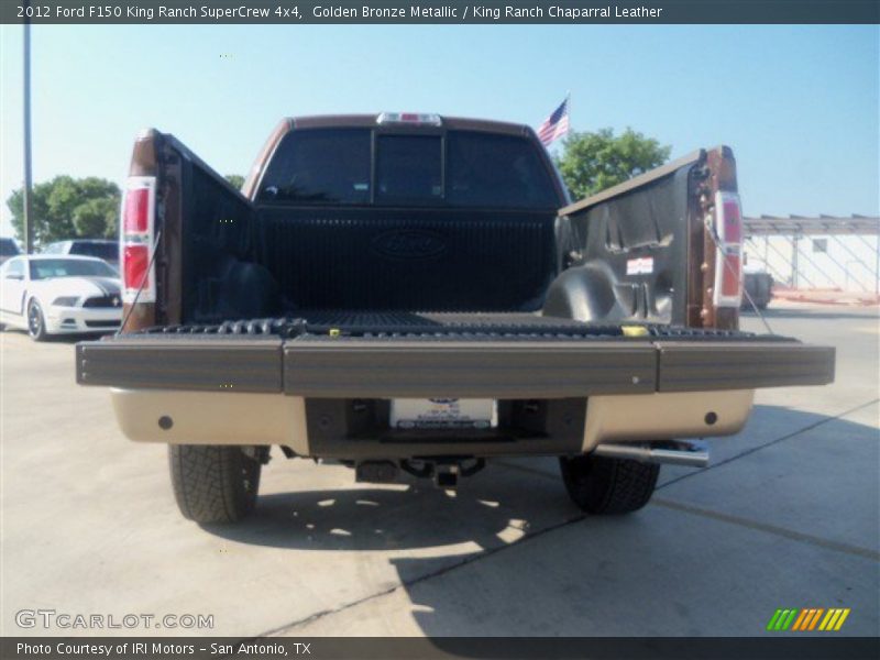 Golden Bronze Metallic / King Ranch Chaparral Leather 2012 Ford F150 King Ranch SuperCrew 4x4