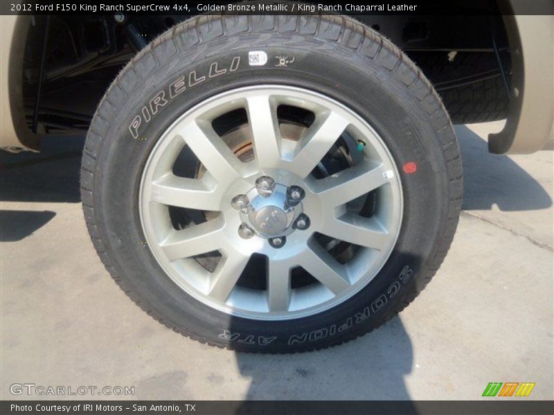 Golden Bronze Metallic / King Ranch Chaparral Leather 2012 Ford F150 King Ranch SuperCrew 4x4