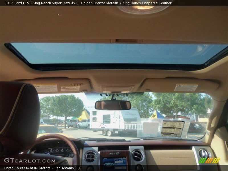 Golden Bronze Metallic / King Ranch Chaparral Leather 2012 Ford F150 King Ranch SuperCrew 4x4