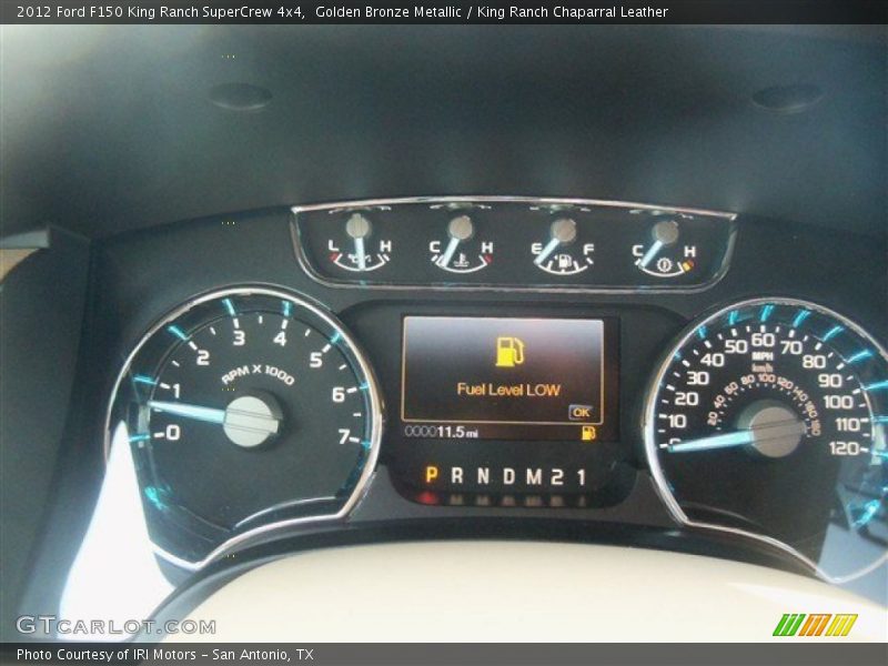Golden Bronze Metallic / King Ranch Chaparral Leather 2012 Ford F150 King Ranch SuperCrew 4x4