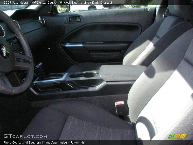 Windveil Blue Metallic / Dark Charcoal 2005 Ford Mustang V6 Deluxe Coupe