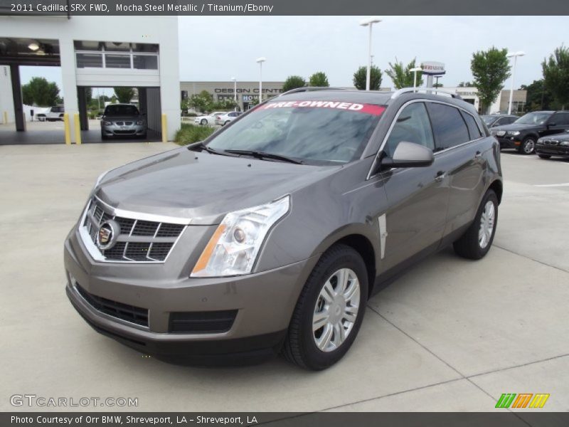 Mocha Steel Metallic / Titanium/Ebony 2011 Cadillac SRX FWD