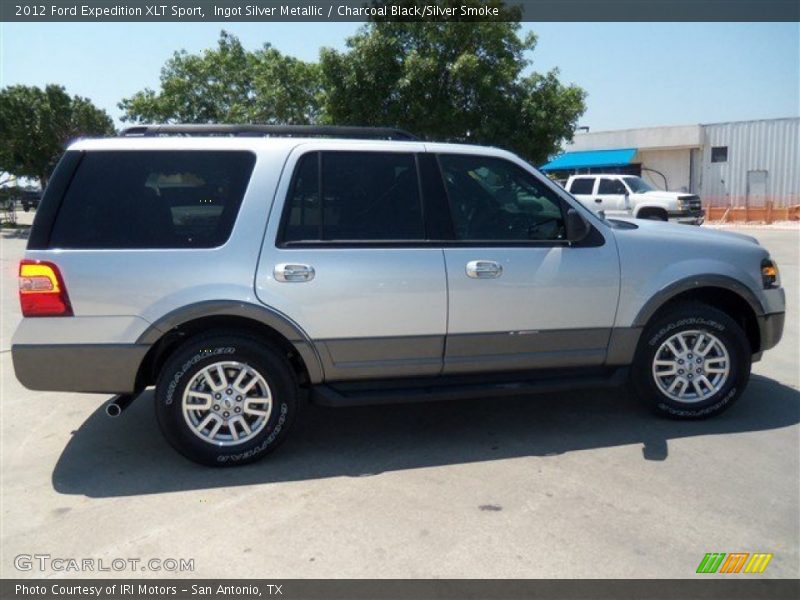 Ingot Silver Metallic / Charcoal Black/Silver Smoke 2012 Ford Expedition XLT Sport