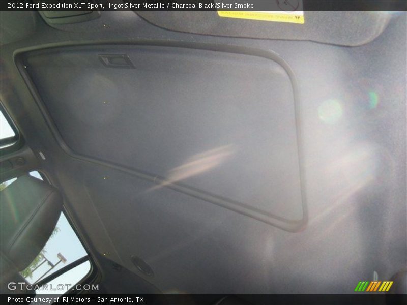 Ingot Silver Metallic / Charcoal Black/Silver Smoke 2012 Ford Expedition XLT Sport