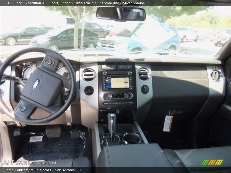 Ingot Silver Metallic / Charcoal Black/Silver Smoke 2012 Ford Expedition XLT Sport
