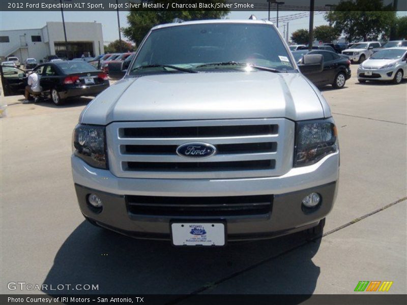 Ingot Silver Metallic / Charcoal Black/Silver Smoke 2012 Ford Expedition XLT Sport