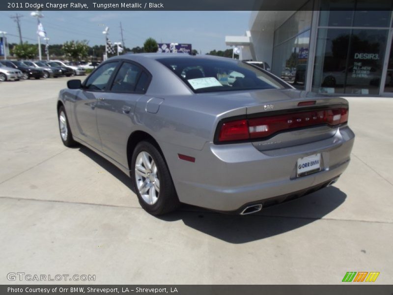 Tungsten Metallic / Black 2011 Dodge Charger Rallye