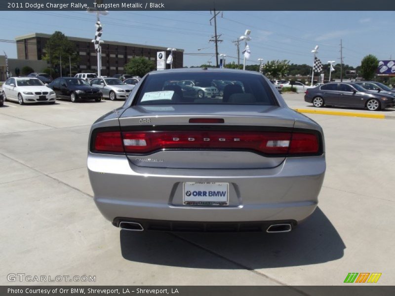 Tungsten Metallic / Black 2011 Dodge Charger Rallye