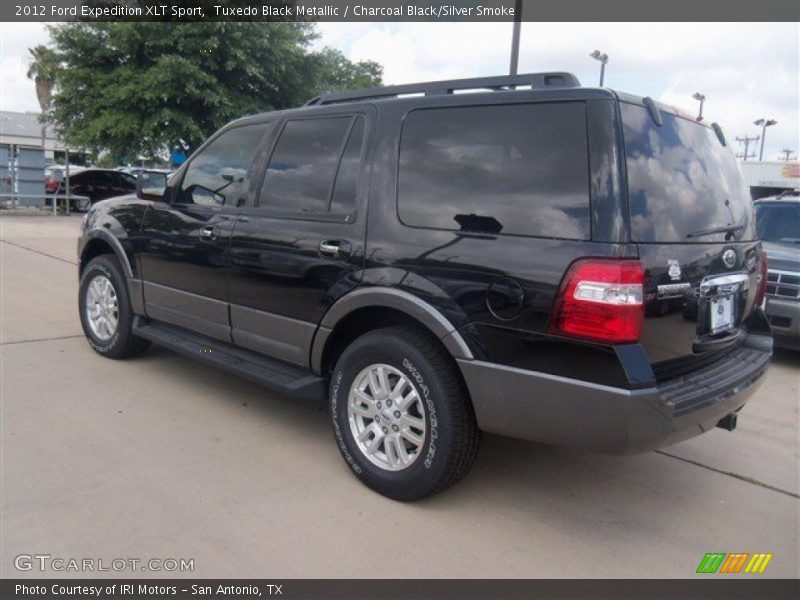 Tuxedo Black Metallic / Charcoal Black/Silver Smoke 2012 Ford Expedition XLT Sport