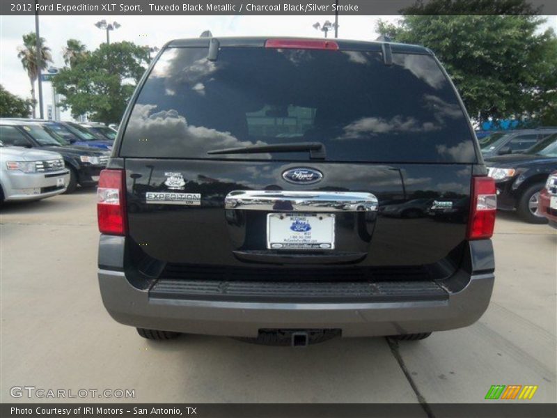 Tuxedo Black Metallic / Charcoal Black/Silver Smoke 2012 Ford Expedition XLT Sport