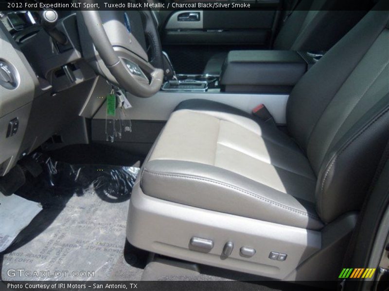 Tuxedo Black Metallic / Charcoal Black/Silver Smoke 2012 Ford Expedition XLT Sport