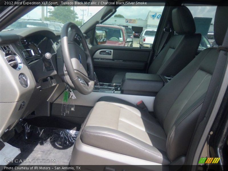 Tuxedo Black Metallic / Charcoal Black/Silver Smoke 2012 Ford Expedition XLT Sport